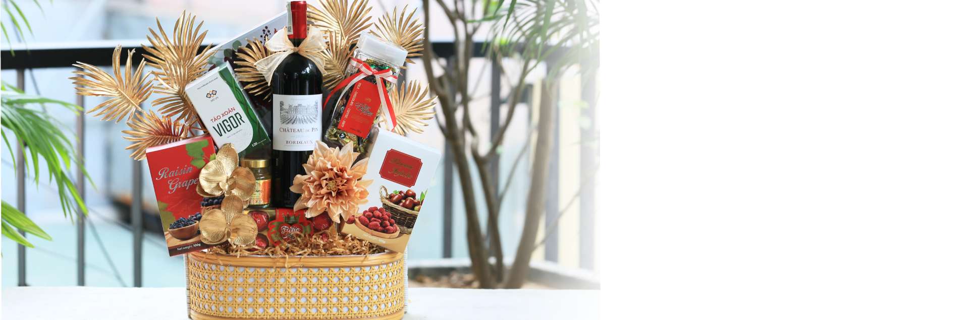 Giỏ Quà Tết Xuân Nhật Vinh Hoa